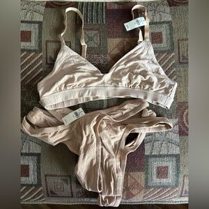 Aerie Bralette and Thong set